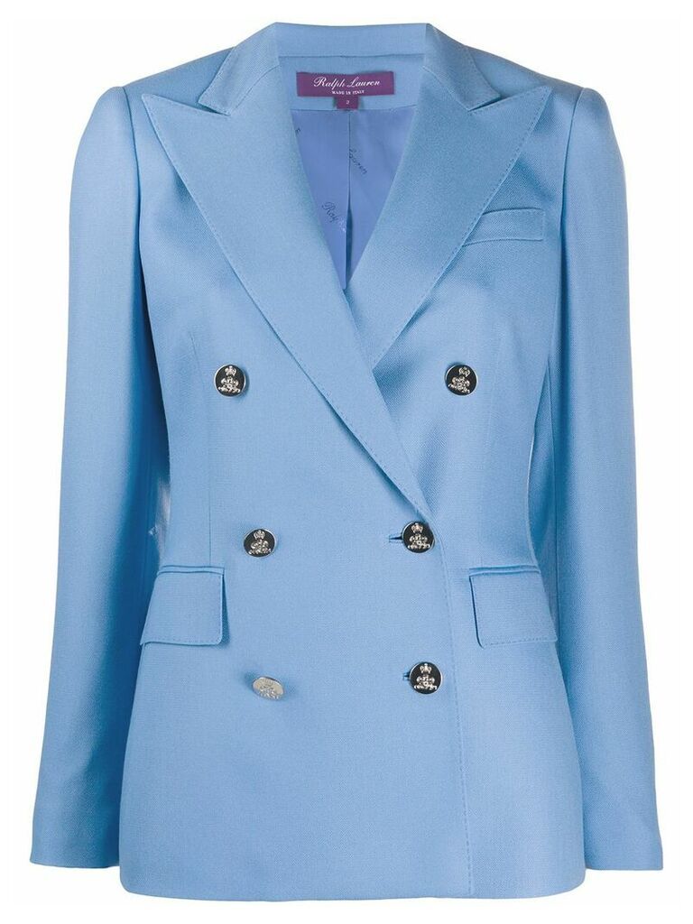 Ralph Lauren Collection double-breasted cashmere blazer - Blue
