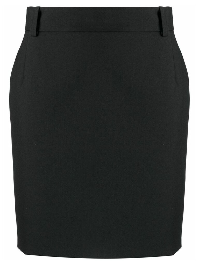 Balenciaga fitted miniskirt - Black