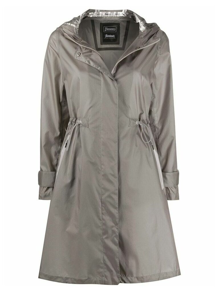 Herno weather wicking hooded raincoat - 4120 TAUPE