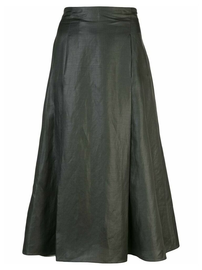 Partow mid-length skirt - Green