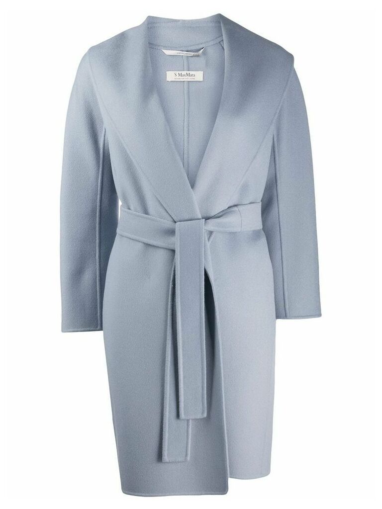 'S Max Mara belted trenchcoat - Blue