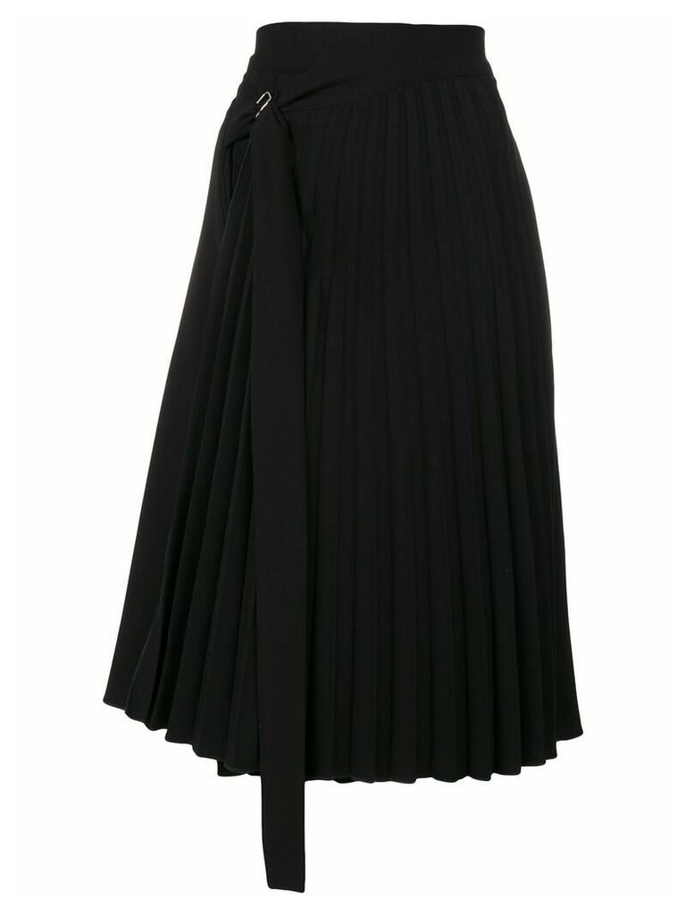Ioana Ciolacu pleated skirt - Black