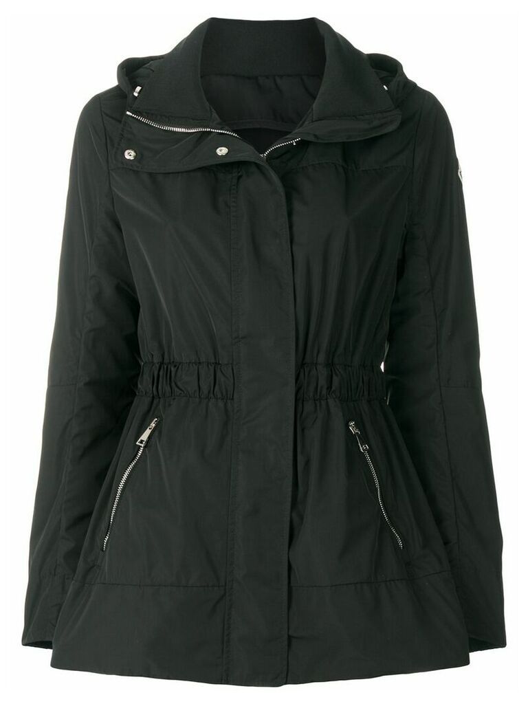 Moncler hooded coat - Black