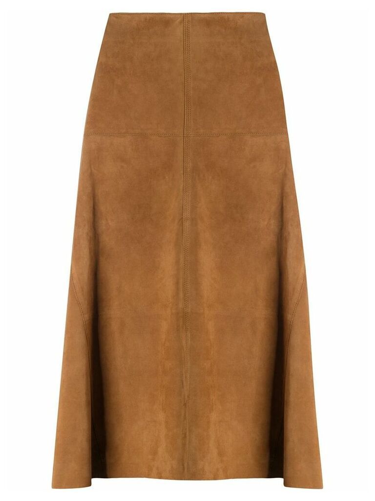 Arma Fairchild a-line skirt - Brown