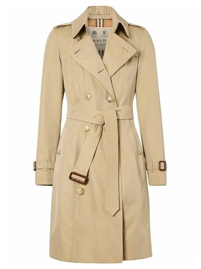 Burberry Chelsea Heritage double-breasted trench coat - NEUTRALS