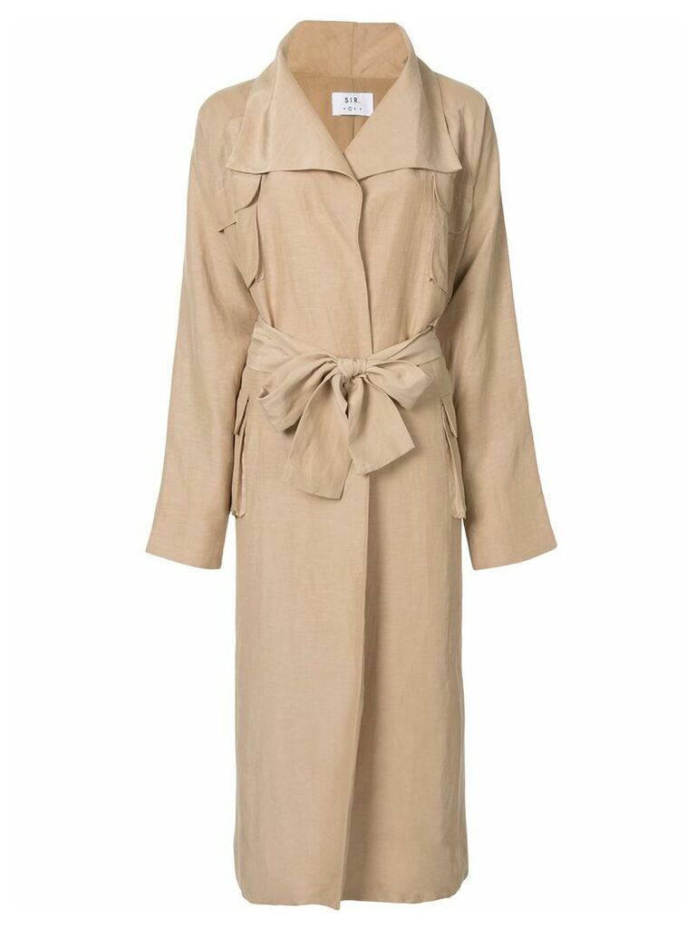 Sir. Leon trench coat - Brown