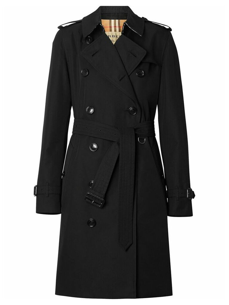Burberry Kensington fit trench coat - Black