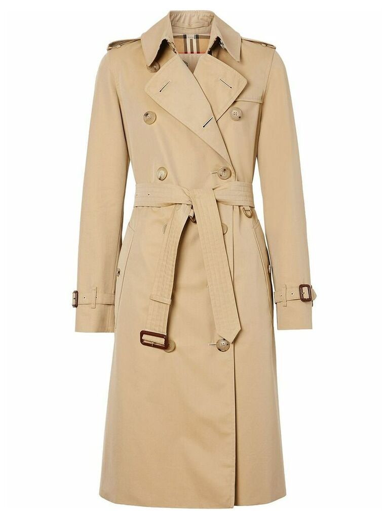 Burberry Kensignton Heritage double-breasted trench coat - Neutrals