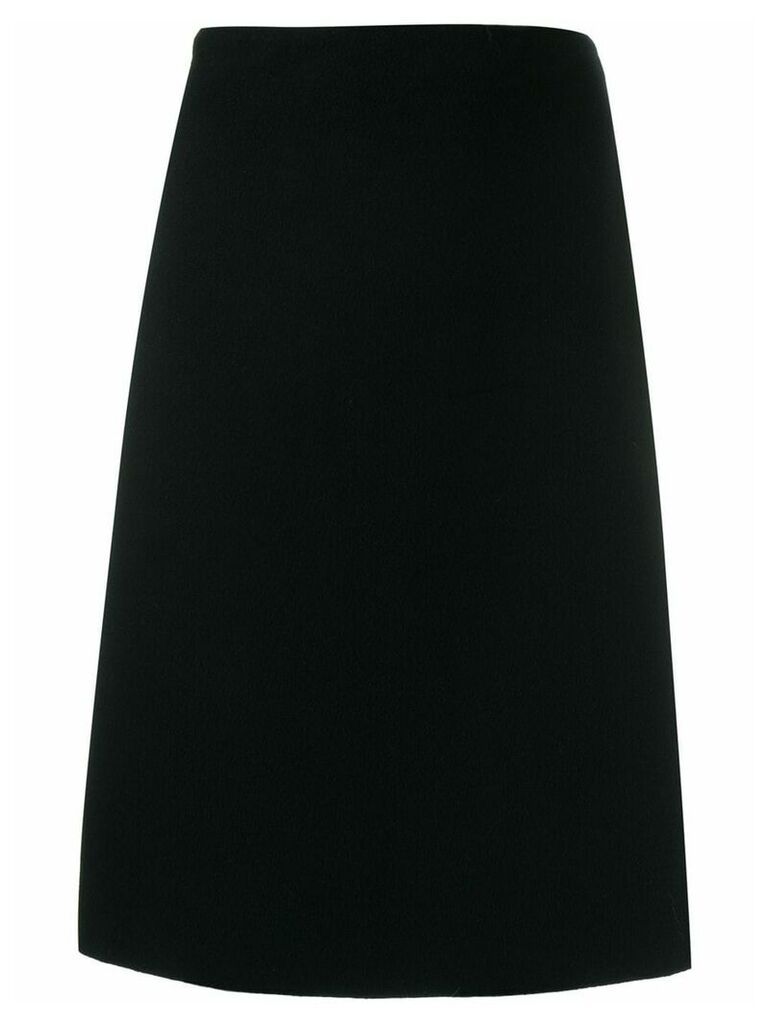 Valentino Pre-Owned 1990's A-line skirt - Black