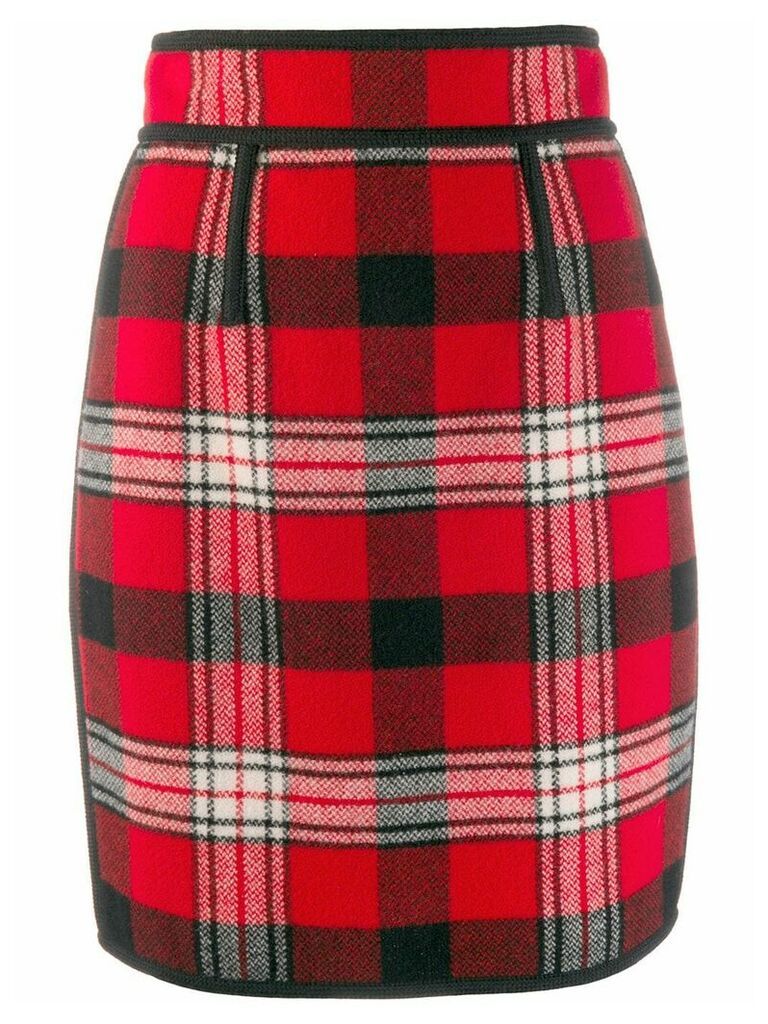 Dsquared2 checkered pencil skirt