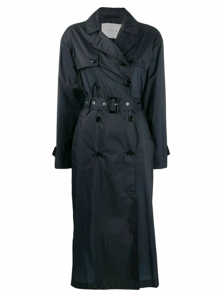 Mackintosh belted trench coat - Blue