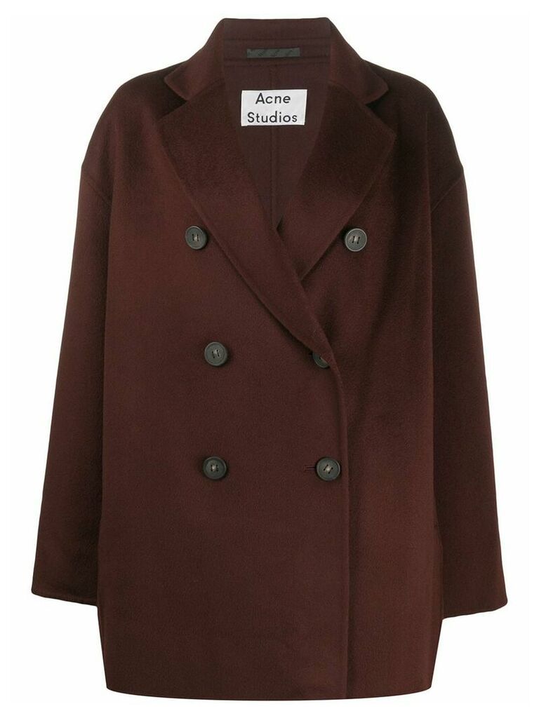 Acne Studios double-breasted coat - Red