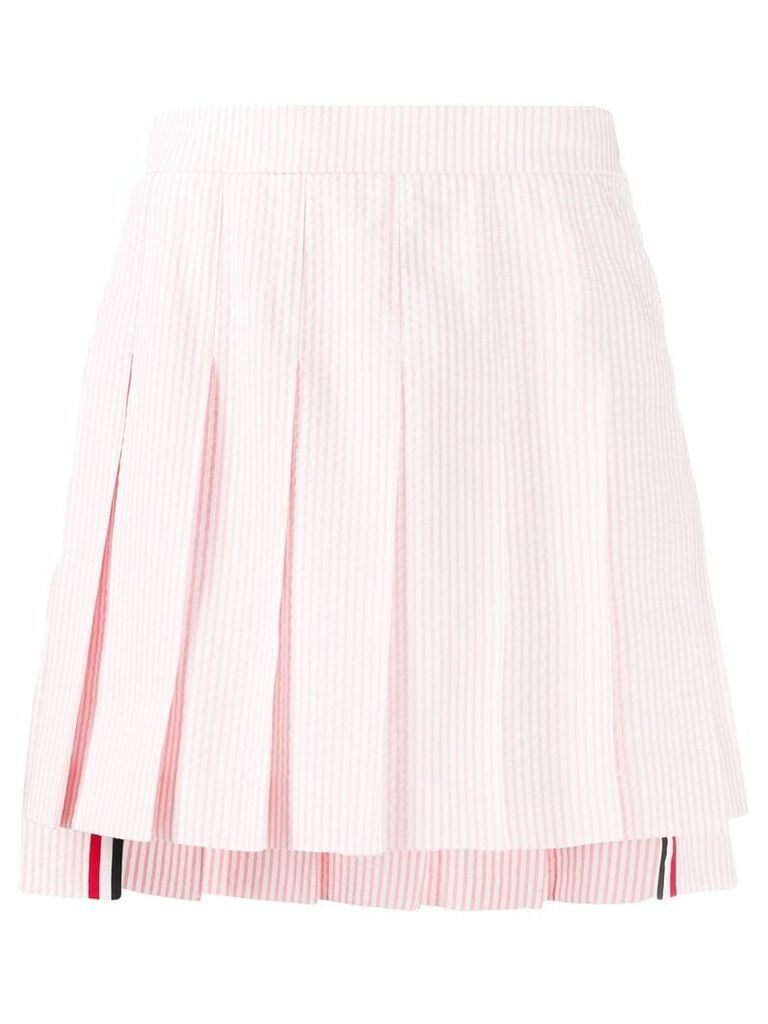 Thom Browne pleated short skirt - PINK