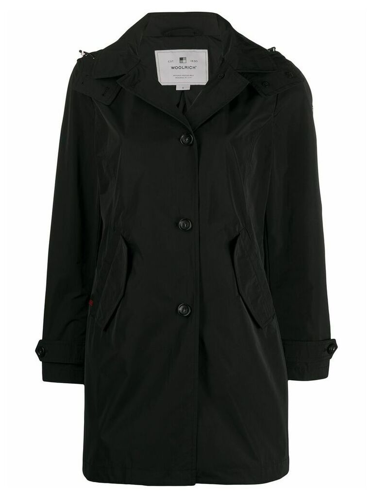 Woolrich Charlotte raincoat - Black