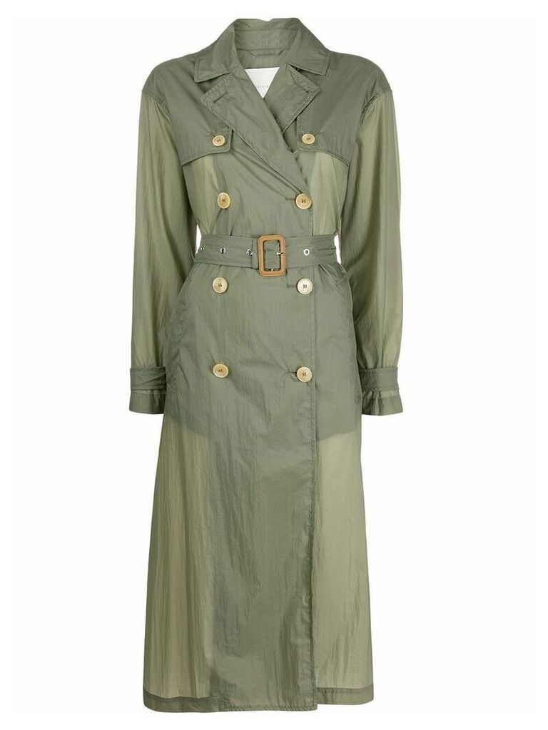 Mackintosh Fintry lightweight trench coat - Green