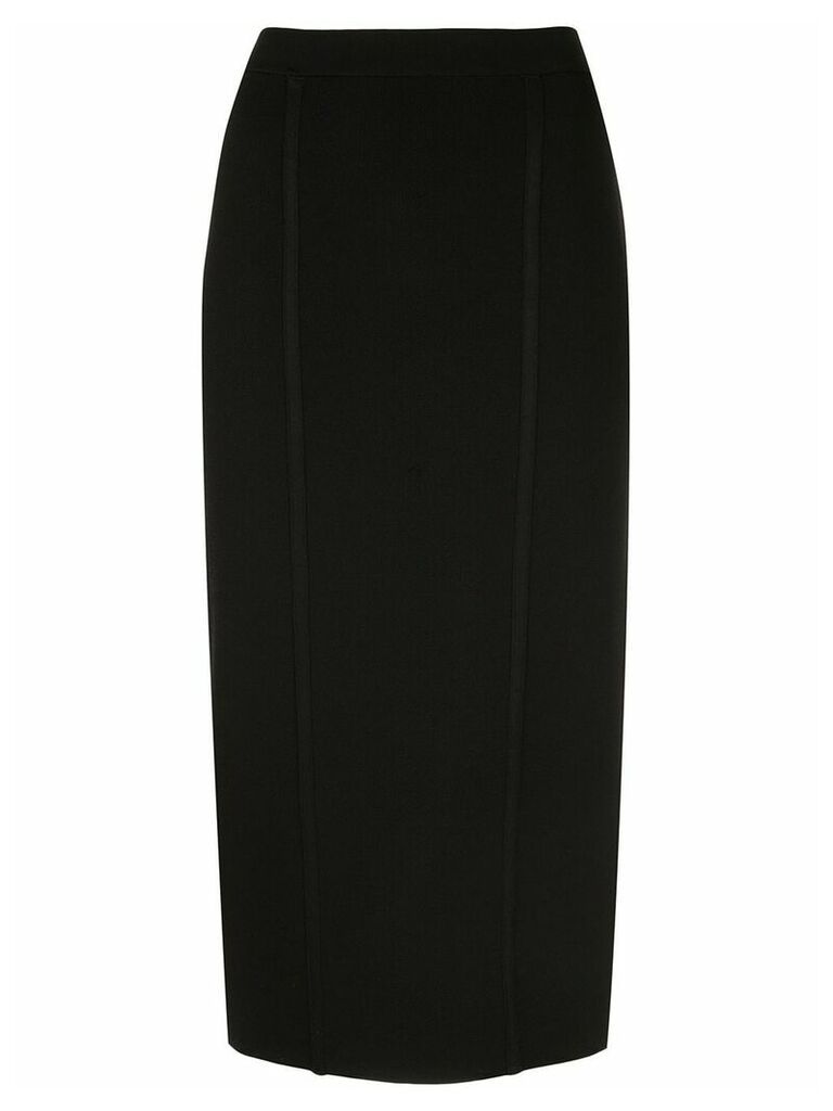 DVF Diane von Furstenberg high-waisted pencil skirt - Black