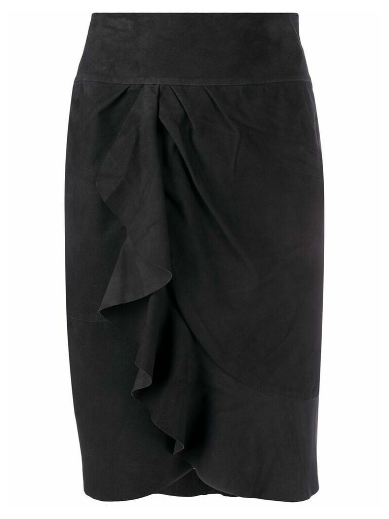 Ba & Sh Susette frilled skirt - Black