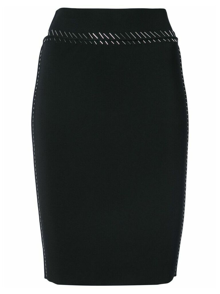 Alexander Wang sequin embellished skirt - Black
