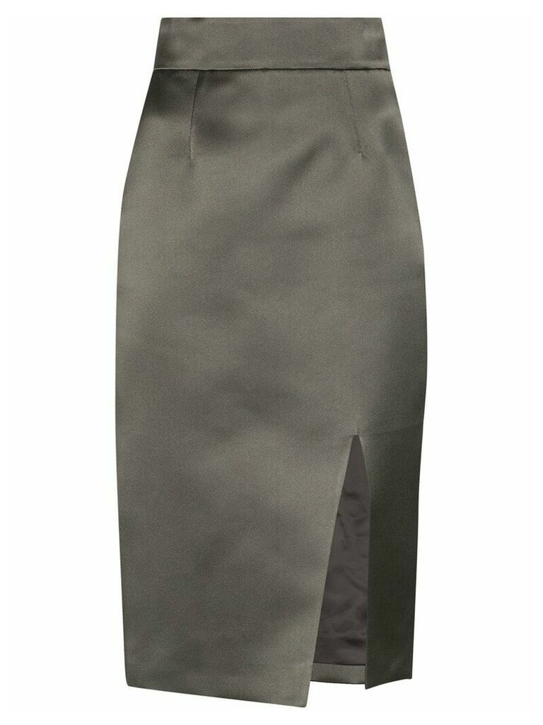 Miu Miu high-waisted pencil skirt - Grey