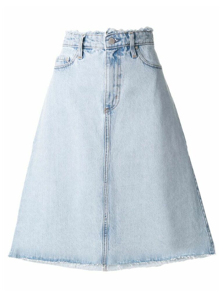 Nobody Denim Vita A-line denim skirt - Blue