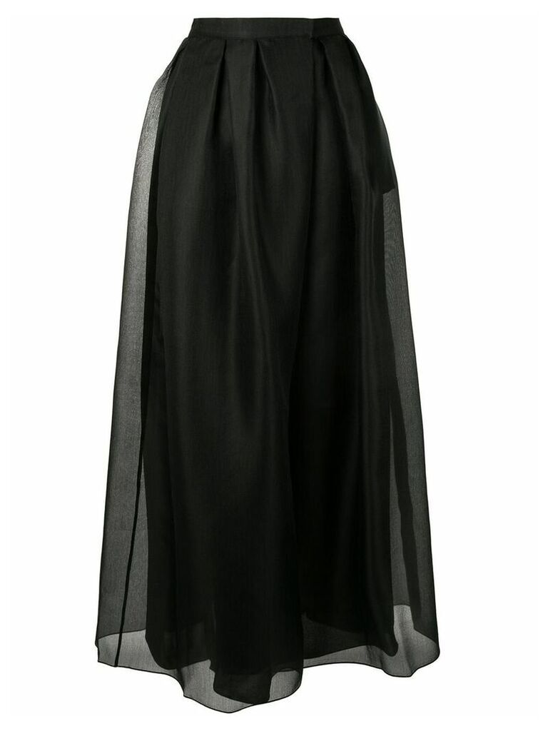 Giorgio Armani flared style skirt - Black