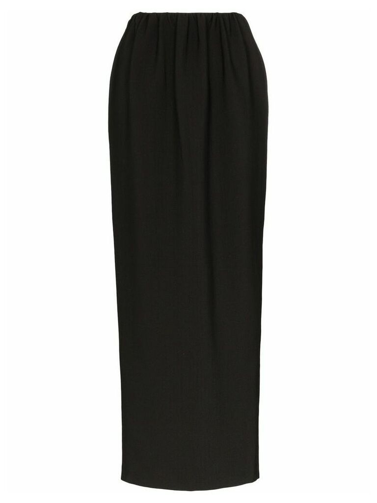 Totême Oderzo split detail skirt - Black