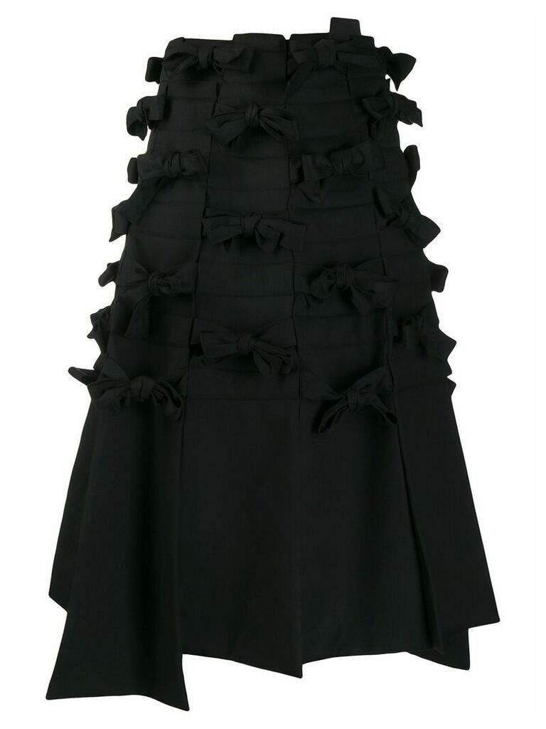 Comme Des Garçons Noir Kei Ninomiya multiple ribbon detail skirt -