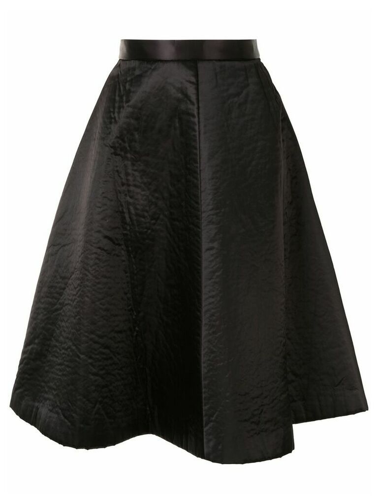 Comme Des Garçons Pre-Owned knee-length full skirt - Black
