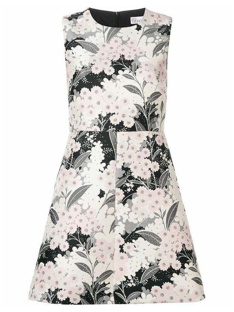 RedValentino floral-print dress - PINK