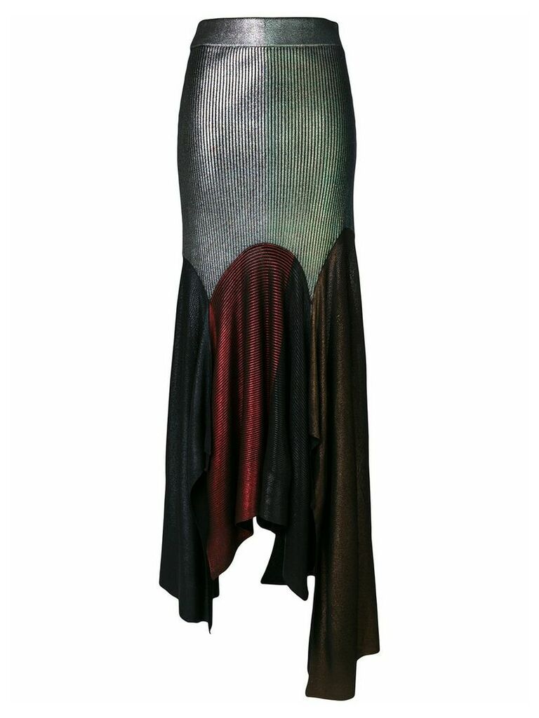 Christopher Kane Laminated multi patch skirt - Multicolour