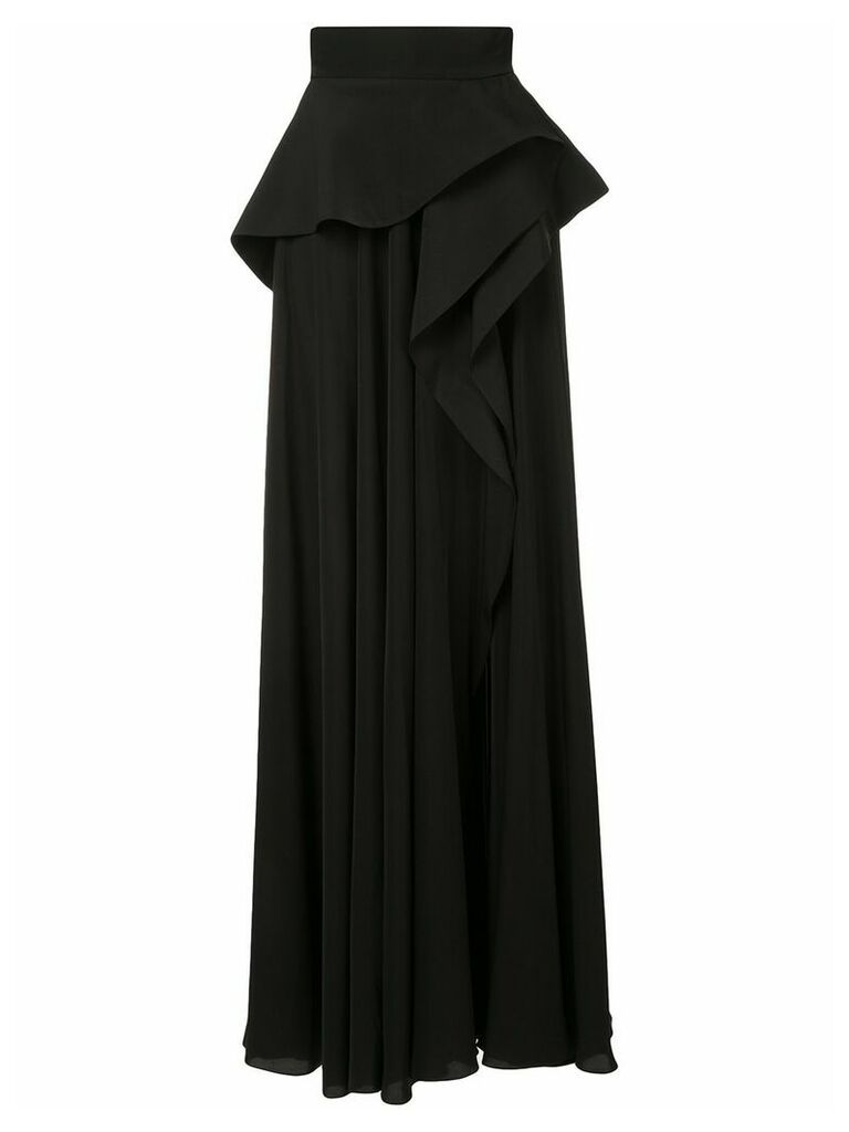 Azzi & Osta high waisted peplum skirt - Black