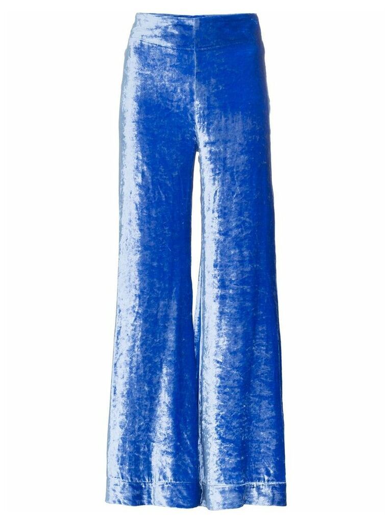 Deitas Venus velvet trousers - Blue