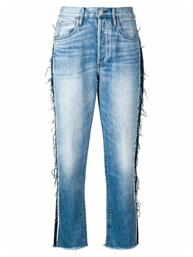 3x1 high rise cropped jeans - Blue