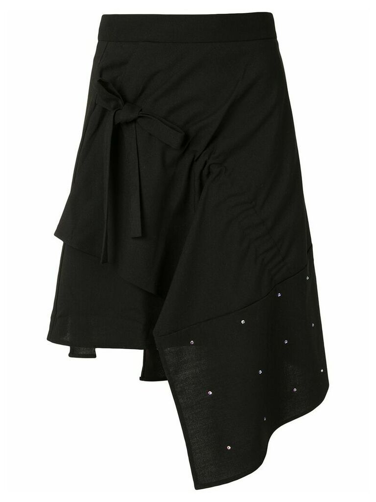 BAPY BY *A BATHING APE® asymmetric embellished skirt - Black