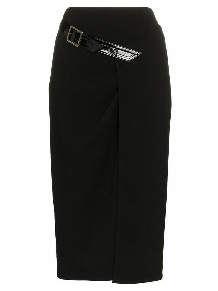 Givenchy sheath wool crepe pencil skirt - Black
