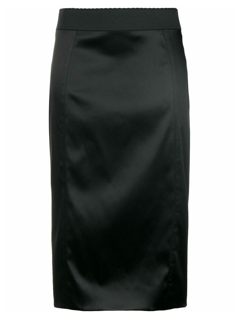 Dolce & Gabbana satin skirt - Black