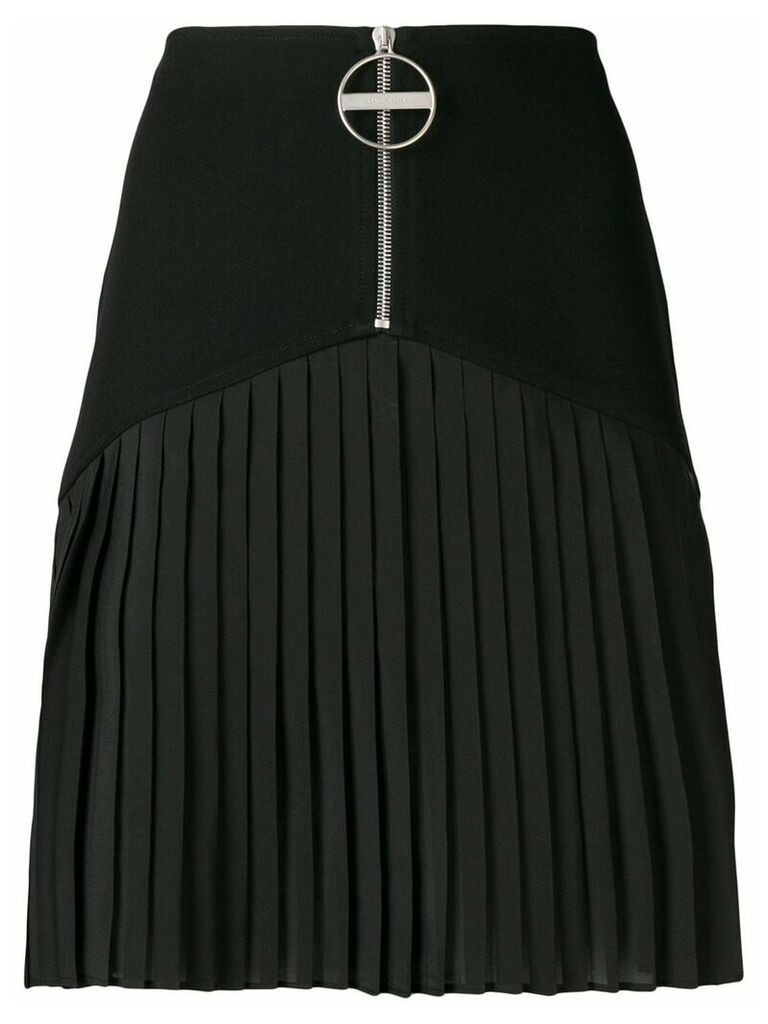 Givenchy zipped pleated skirt - Black