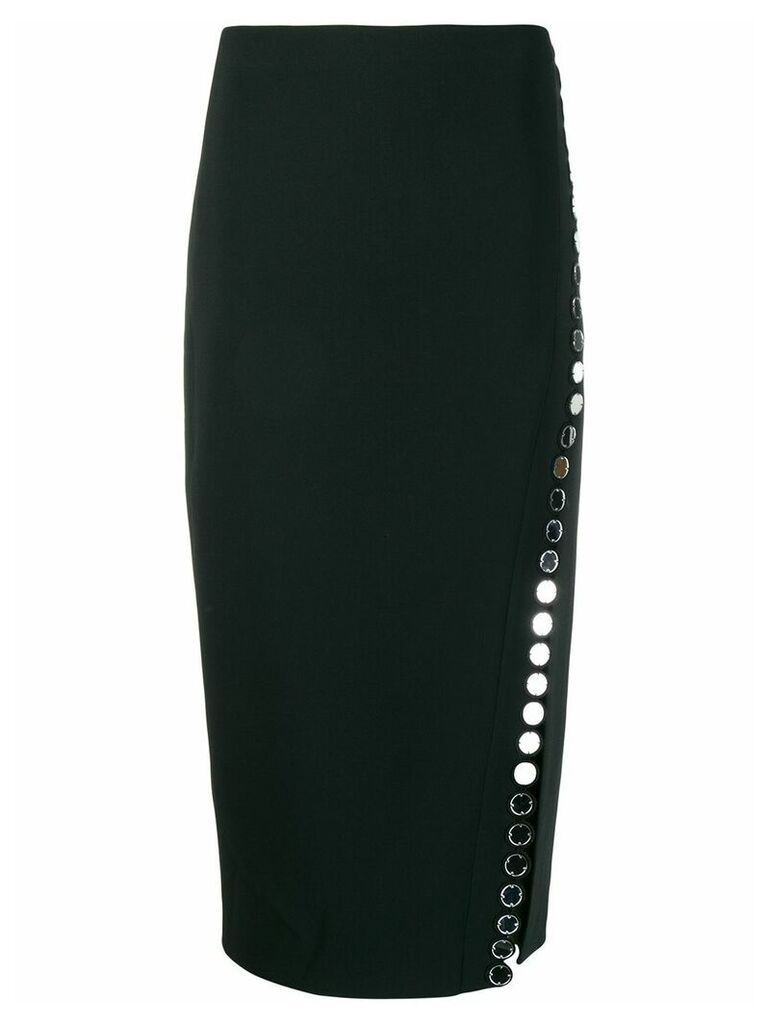 David Koma embellished pencil skirt - Black