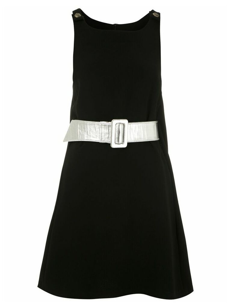 Andrea Bogosian belted Pullover Couture dress - Black