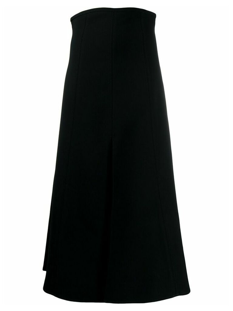 Ellery super high waisted a-line skirt - Black