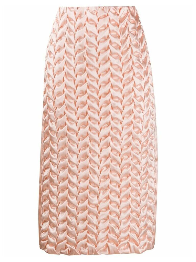 Bevza Spikelet skirt - PINK