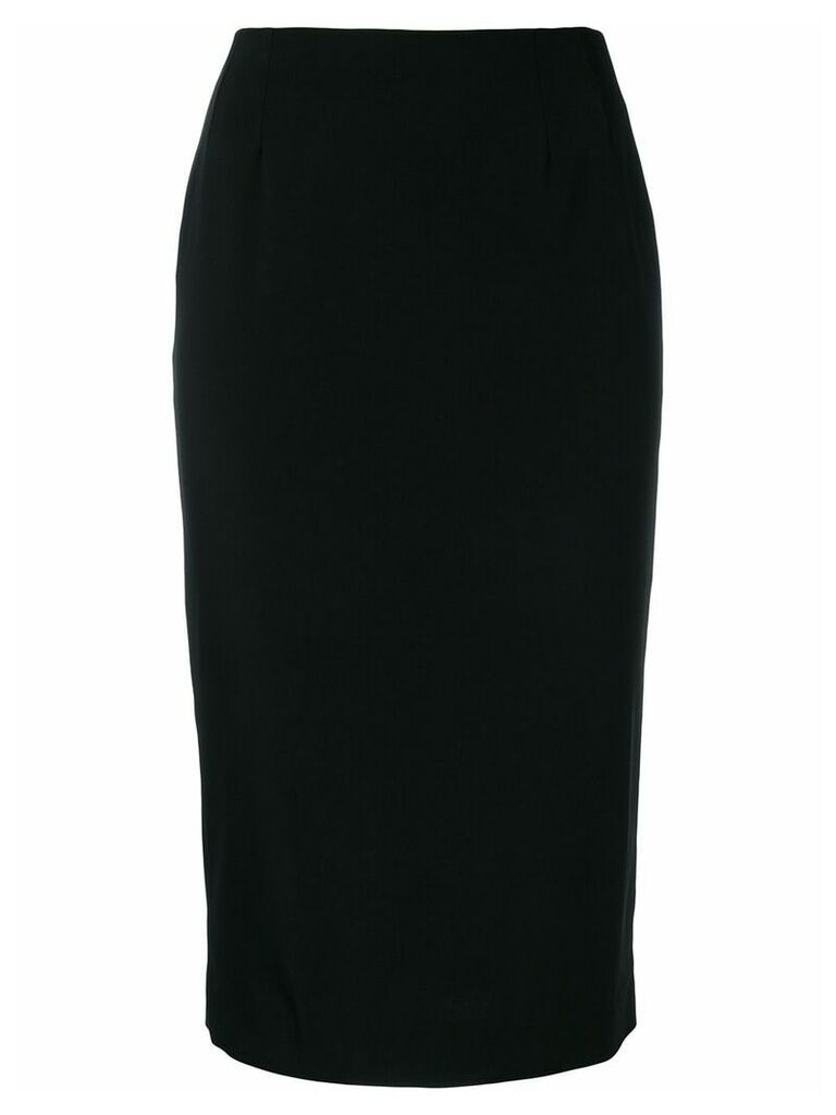 Dolce & Gabbana Pre-Owned fitted midi skirt - Black