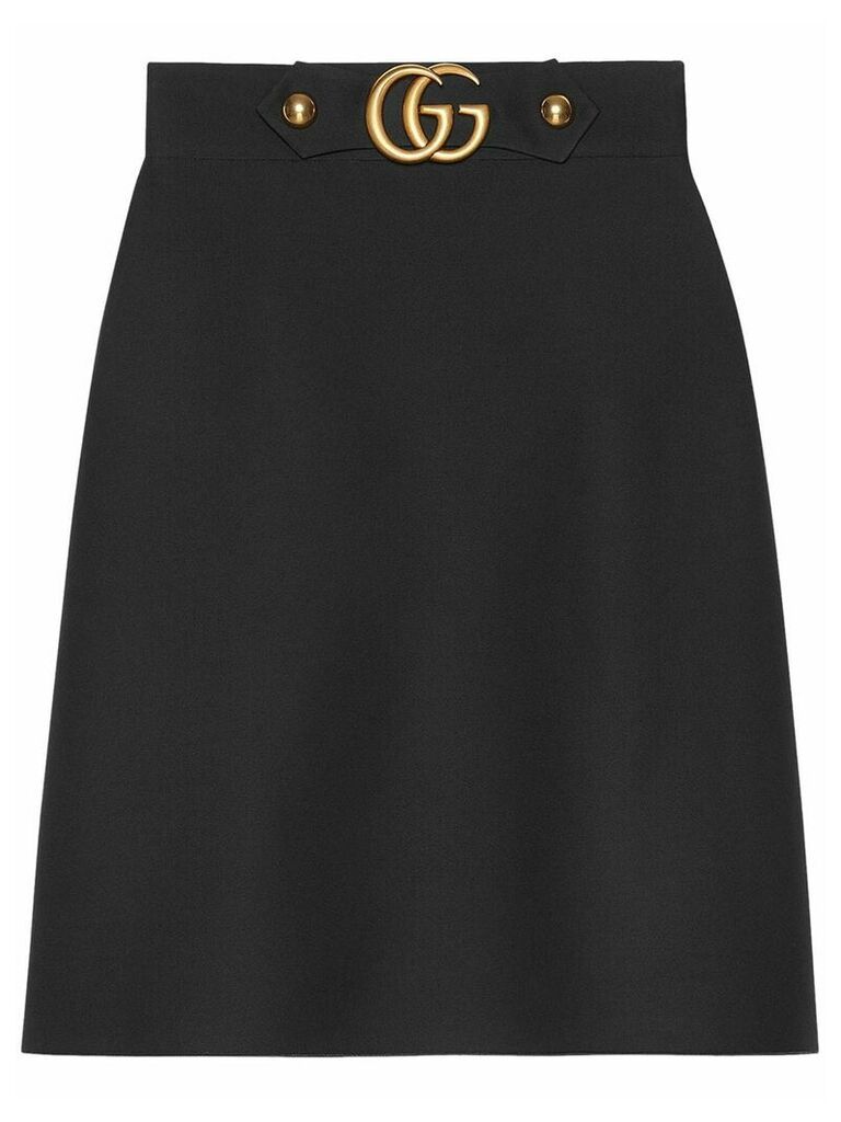 Gucci GG knee-length skirt - Black