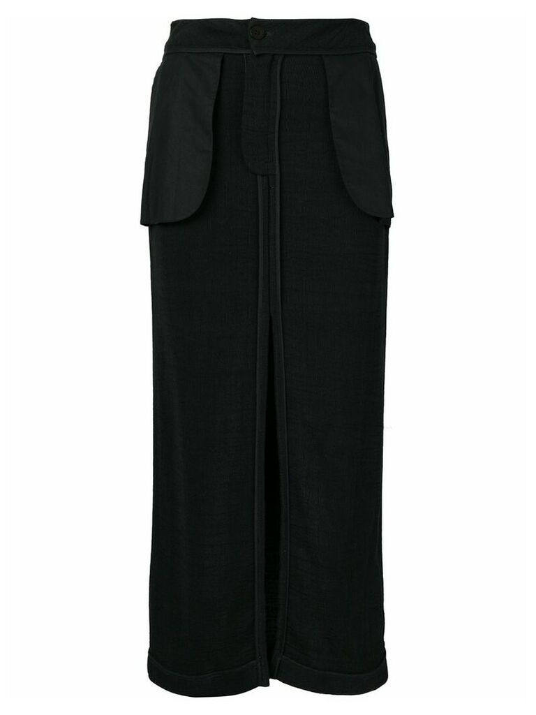 John Galliano Pre-Owned Inside Out skirt - Black