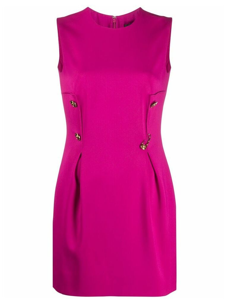 Versace Safety Pin short dress - PINK