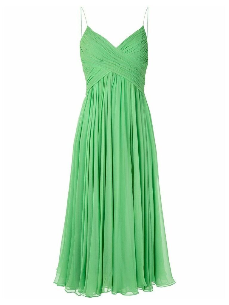 Alexis Sarrana pleated dress - Green
