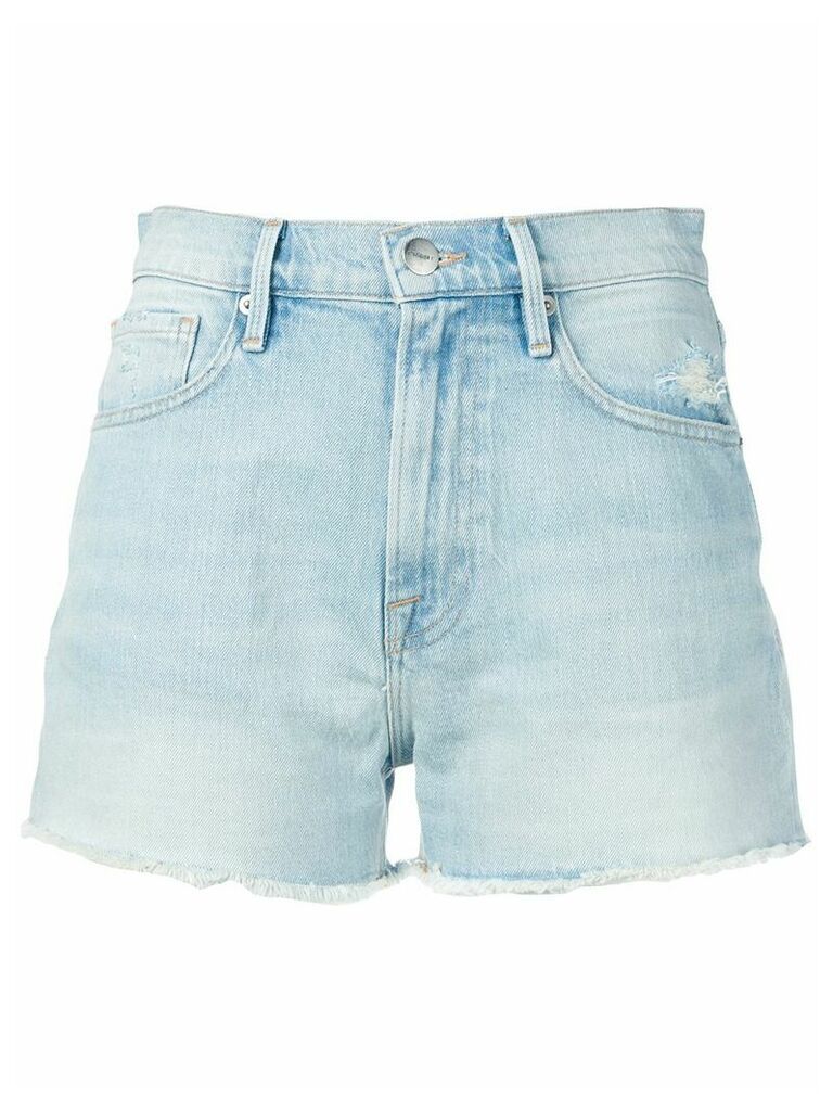 FRAME Le Vintage denim shorts - Blue