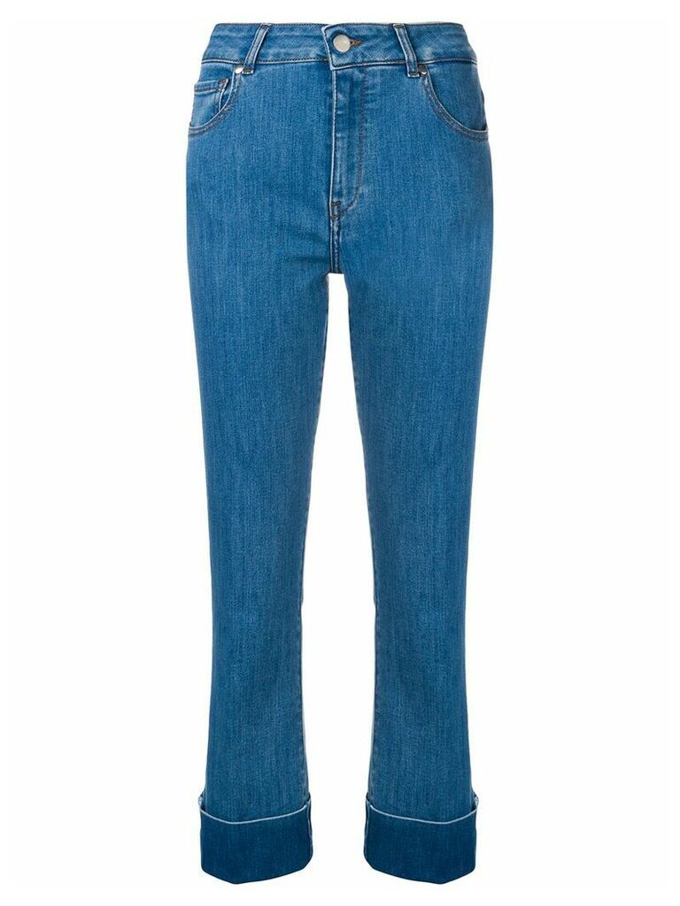 Fay slim turn up jeans - Blue