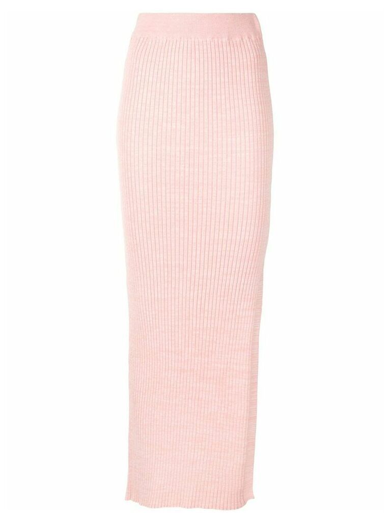 Anna Quan Ruby knitted pencil skirt - PINK