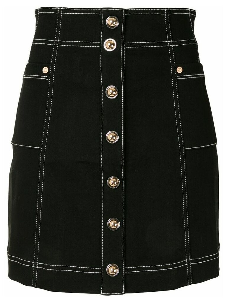 Alice McCall Rock With You stitch detail skirt - Blue